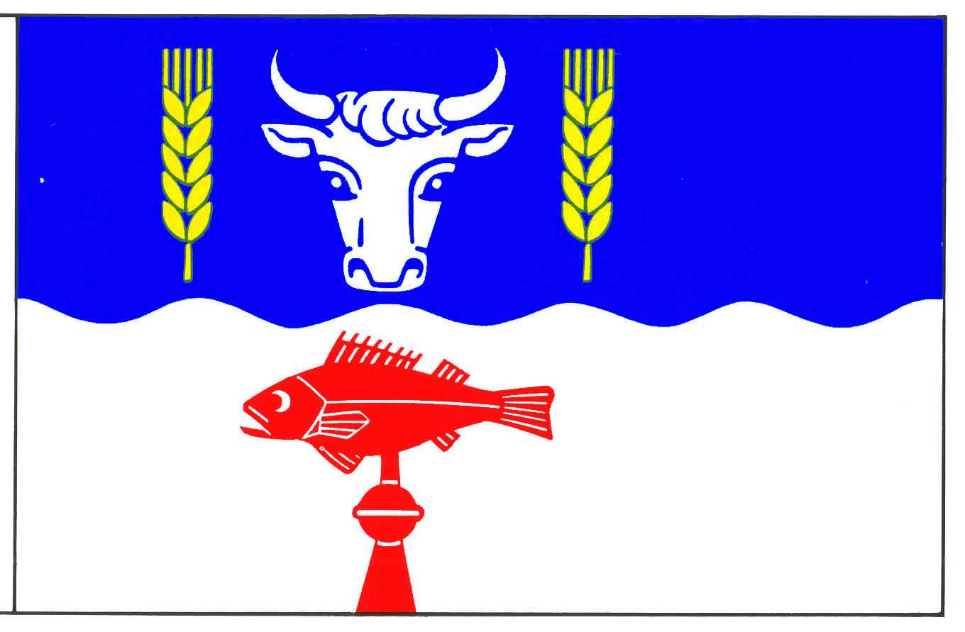 Flagge Gemeinde Schönberg, Kreis Plön
